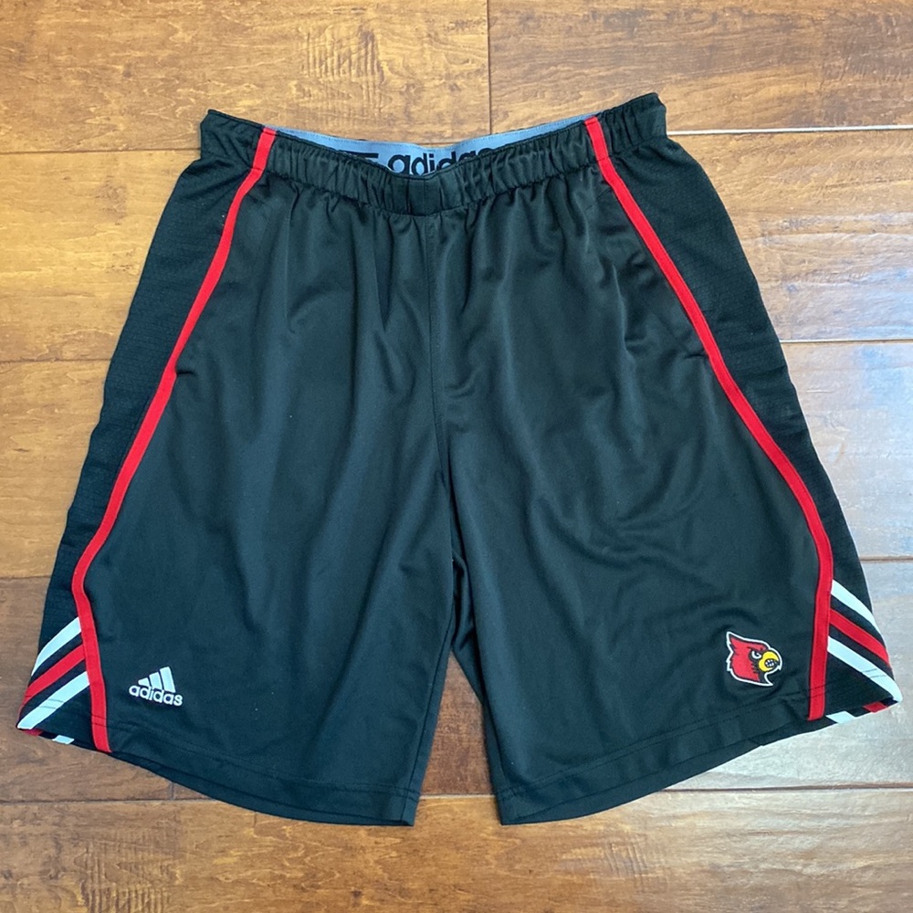 Adidas U of L Cardinals Basketball Shorts